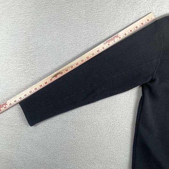 ExOfficio Alpental Sweater Mens Medium Black Pullover Fleece QuickDry Mock Neck - Picture 3 of 16